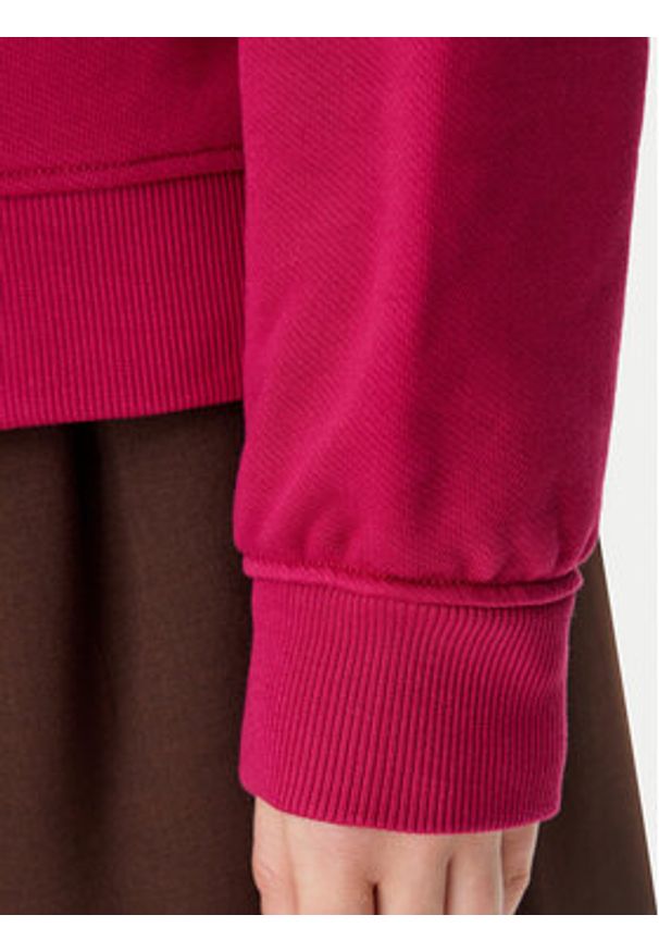 Tommy Jeans Bluza DW0DW19408 Różowy Boxy Fit. Kolor: różowy. Materiał: bawełna