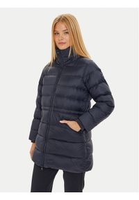 TOMMY HILFIGER - Tommy Hilfiger Płaszcz zimowy WW0WW43119 Granatowy Regular Fit. Kolor: niebieski. Materiał: syntetyk. Sezon: zima