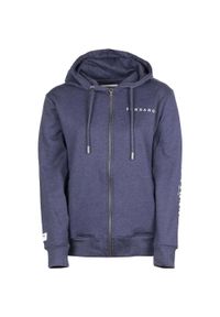 FUNDANGO - Bluza damska Fundango Neraly z kapturem. Typ kołnierza: kaptur. Kolor: niebieski