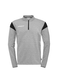 UHLSPORT - Bluza treningowa z zamkiem błyskawicznym 1/4 Uhlsport Squad 27. Typ kołnierza: kołnierzyk stójkowy. Kolor: czarny, szary, wielokolorowy. Wzór: kolorowy. Sport: piłka nożna