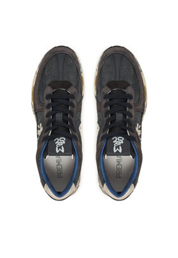 Premiata Sneakersy MASE VAR 7819 Granatowy. Kolor: niebieski. Materiał: materiał