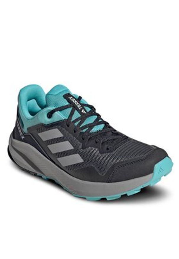 Adidas - adidas Buty do biegania Terrex Trail Rider Trail Running Shoes HR1182 Czarny. Kolor: czarny. Materiał: materiał. Model: Adidas Terrex. Sport: bieganie