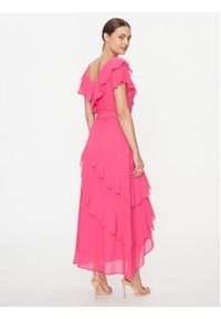 YAS Sukienka koktajlowa 26031404 Różowy Regular Fit. Kolor: różowy. Materiał: syntetyk. Styl: wizytowy