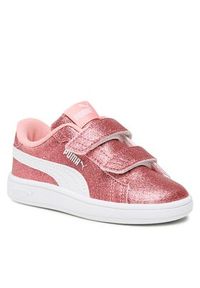 Puma Sneakersy Smash 3.0 Glitz Glam V Inf 394688 01 Różowy. Kolor: różowy #5