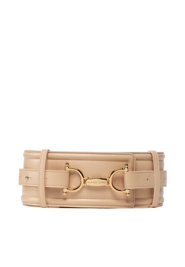 Marciano Guess Pasek na talię Odette Waist Belt 2BGZ09 9825Z Beżowy. Kolor: beżowy. Materiał: skóra