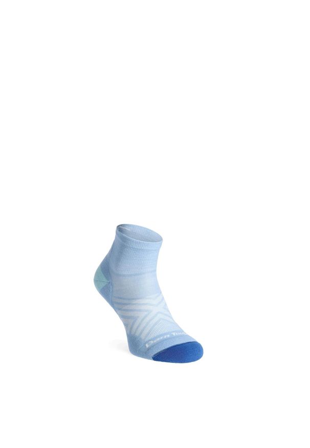 DARN TOUGH - Skarpetki damskie Darn Tough Run 1/4 Ultra-Lightweight with Cushion. Kolor: niebieski. Sport: bieganie
