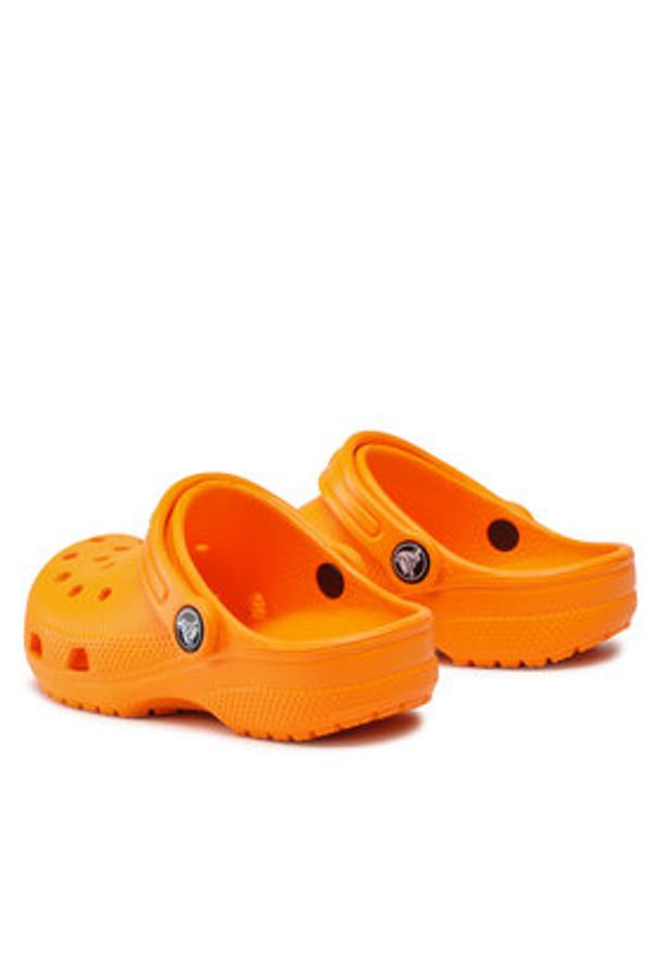 Crocs Klapki Classic Clog K 206991 Pomarańczowy. Kolor: pomarańczowy