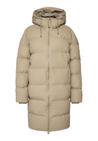 Rains Kurtka zimowa Unisex 15130 Beżowy Regular Fit. Kolor: beżowy. Materiał: syntetyk. Sezon: zima