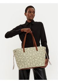Tous - TOUS Torebka Kaos Icon 2002022001 Beżowy. Kolor: beżowy. Materiał: skórzane #1