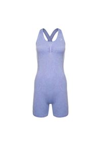 GYMSHARK - Kombinezon fitness Gymshark Adapt Animal Butterfly. Kolor: niebieski. Styl: sportowy #1