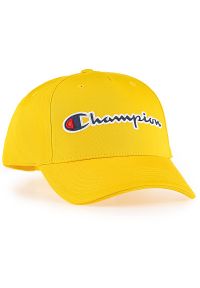 Champion Satin Script Baseball Cap > 804792-YS022. Materiał: bawełna, satyna. Wzór: aplikacja. Styl: klasyczny