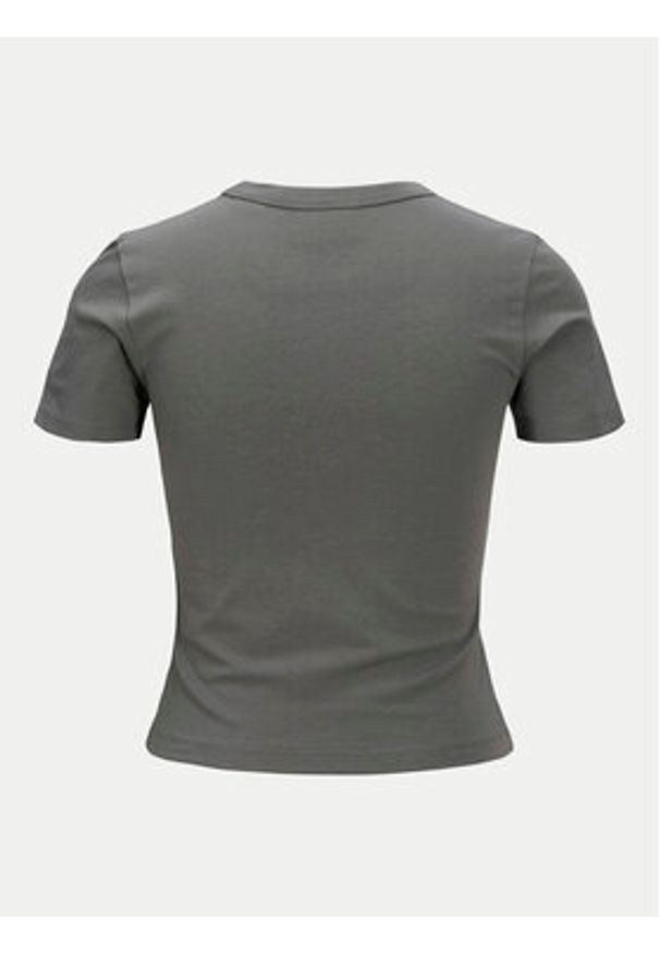 JJXX T-Shirt Gigi 12277657 Szary Stretch Fit. Kolor: szary. Materiał: bawełna