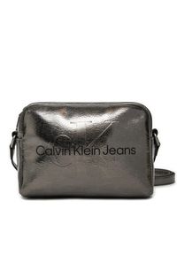 Calvin Klein Torebka K60K612731 Złoty. Kolor: złoty. Materiał: skórzane