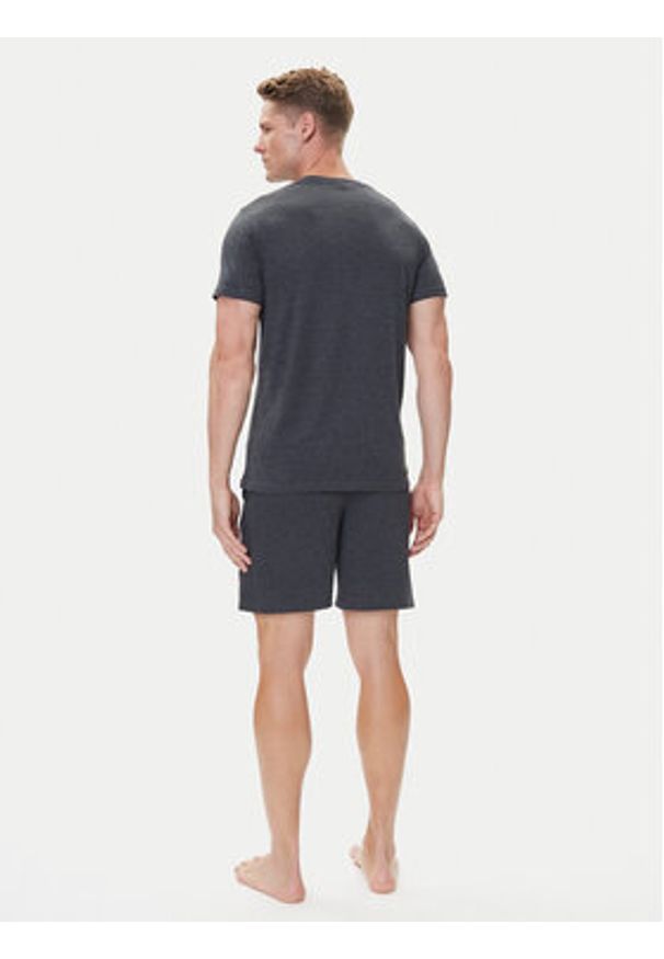 Cristiano Ronaldo CR7 Piżama 8730-41 Szary Regular Fit. Kolor: szary. Materiał: bawełna