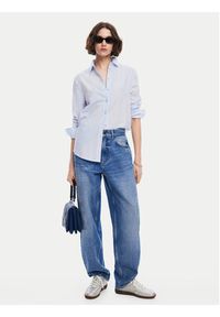 Desigual Koszula Chiba 24WWCW22 Błękitny Regular Fit. Kolor: niebieski. Materiał: bawełna #4