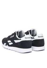 Reebok Sneakersy SS-CLASSIC NYLON 100009273 M Czarny. Kolor: czarny. Materiał: skóra, zamsz. Model: Reebok Classic, Reebok Nylon #6