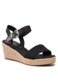 TOMMY HILFIGER - Espadryle Tommy Hilfiger. Kolor: czarny