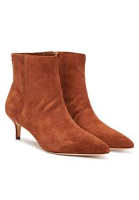 Lauren Ralph Lauren - LAUREN RALPH LAUREN Botki 802967779002 Brązowy. Kolor: brązowy. Materiał: skóra, zamsz #6