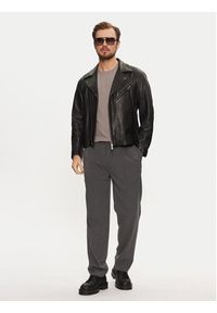 BOSS Kurtka skórzana Jolush 50530258 Czarny Regular Fit. Kolor: czarny. Materiał: skóra #3