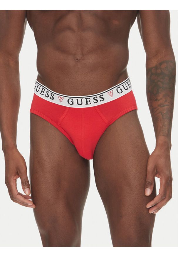 Guess Zestaw 3 par majtek U97G00KCD31 Kolorowy. Materiał: bawełna. Wzór: kolorowy