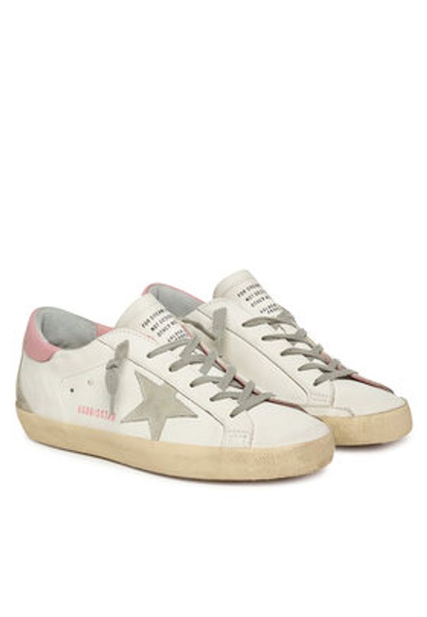 GOLDEN GOOSE Sneakersy GWF00102.F002569.10914 Biały. Kolor: biały. Materiał: skóra