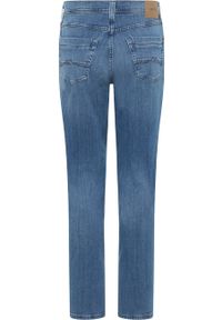 Mustang - Męskie Spodnie Jeansowe MUSTANG Washington Straight Denim Blue 1015286 5000 313