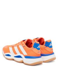 Adidas - adidas Buty halowe Stabil 16 Indoor JP7274 Pomarańczowy. Kolor: pomarańczowy. Materiał: materiał #4