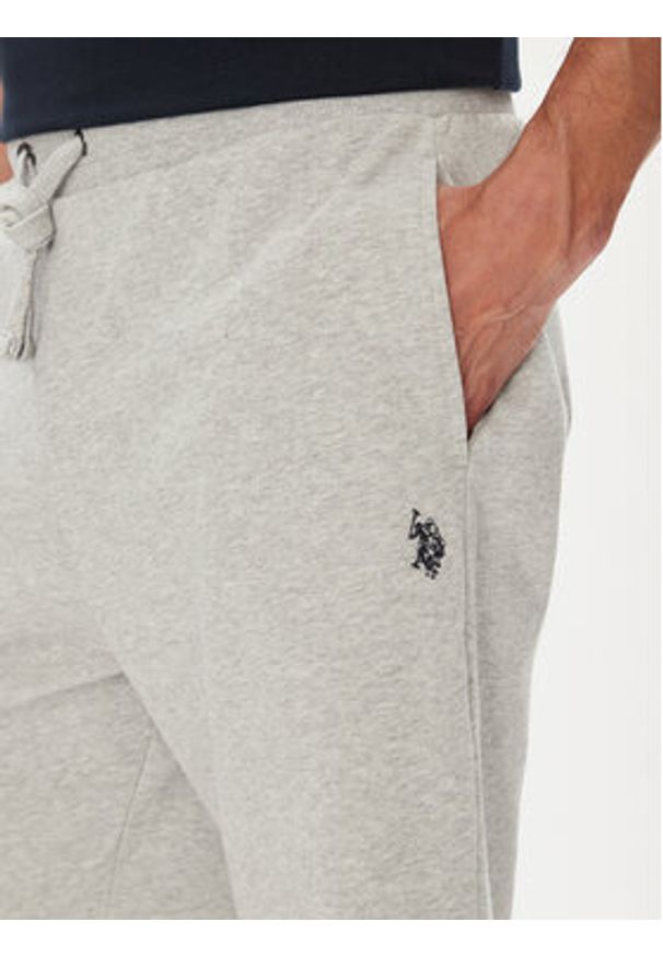 U.S. Polo Assn. Szorty sportowe MUP3354 Szary Regular Fit. Kolor: szary. Materiał: bawełna. Styl: sportowy