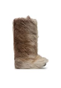 Vibram Fivefingers Śniegowce Vybrid Fur Boot 13W2601 Brązowy. Kolor: brązowy. Materiał: skóra
