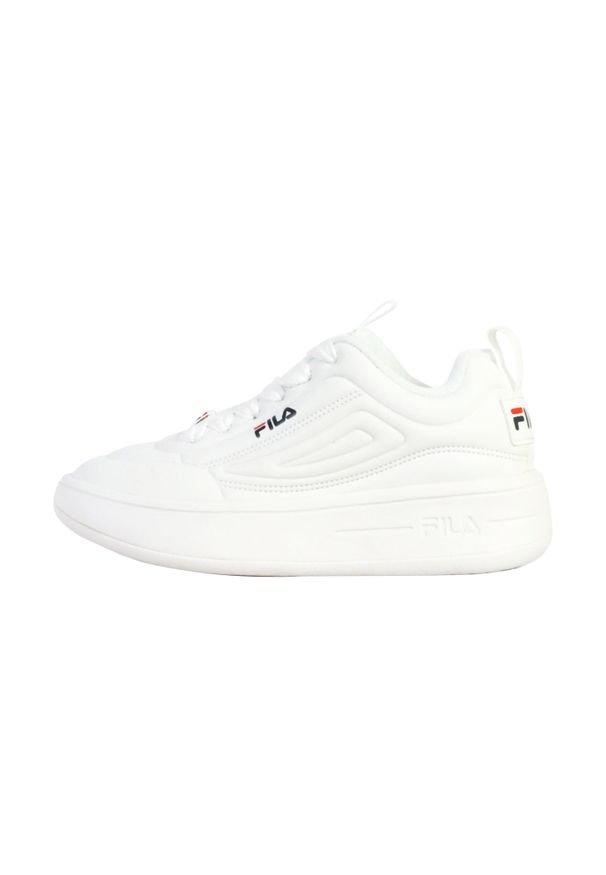 Sneakersy damskie Fila Superbubble. Okazja: na co dzień. Kolor: biały. Sport: turystyka piesza