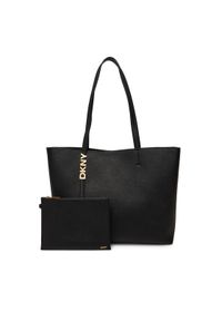 DKNY Torebka R52AKG54 Czarny. Kolor: czarny. Materiał: skórzane