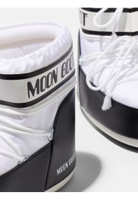 Moon Boot ICON LOW NYLON Śniegowce damskie. Kolor: czarny. Materiał: nylon #3