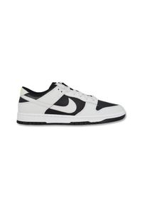 Buty męskie Nike Dunk Low Reverse Panda Volt - FD9756-001. Kolor: biały. Sport: koszykówka