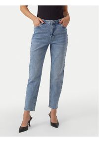 Vero Moda Jeansy Linda 10291018 Niebieski Mom Fit. Kolor: niebieski #1