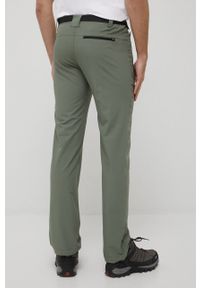 CMP spodnie męskie kolor czarny proste. Kolor: zielony. Materiał: tkanina. Wzór: gładki
