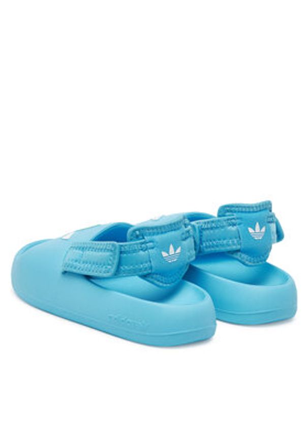Adidas - adidas Sandały adiform adilette JP5527 Niebieski. Kolor: niebieski