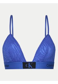 Calvin Klein Underwear Biustonosz braletka 000QF7377E Niebieski. Kolor: niebieski. Materiał: syntetyk