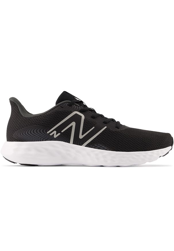 Buty męskie New Balance M411LB3 – czarne. Kolor: czarny. Materiał: guma, syntetyk, materiał. Szerokość cholewki: normalna. Sport: fitness