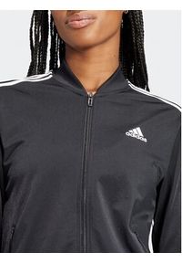 Adidas - adidas Dres Essentials 3-Stripes IJ8781 Czarny Slim Fit. Kolor: czarny. Materiał: syntetyk #7