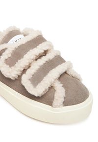 Inuikii Sneakersy Shearling Low Velcro 1001.001.0231 Szary. Kolor: szary. Materiał: zamsz, skóra #6