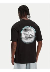 Hunter T-Shirt Rasputin HARM0057251 Czarny Relaxed Fit. Kolor: czarny. Materiał: bawełna #5