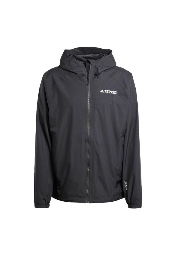 Adidas - Kurtka Terrex Multi 2L RAIN.RDY. Kolor: czarny. Materiał: materiał. Sport: turystyka piesza