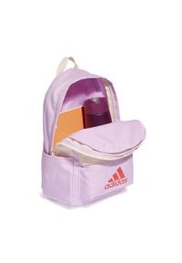 Adidas - adidas Plecak Backpack IL8450 Fioletowy. Kolor: fioletowy. Materiał: materiał