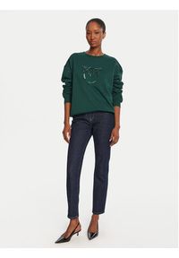 Pinko - PINKO Bluza Nelly 100534 A2RO Zielony Regular Fit. Kolor: zielony. Materiał: bawełna #4