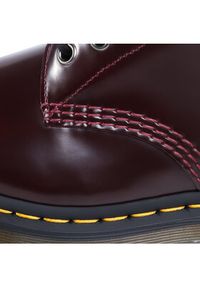 Dr. Martens Glany Vegan 1460 23756600 Bordowy. Kolor: czerwony. Materiał: skóra #7