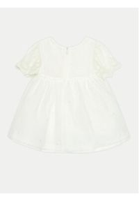 Mayoral Sukienka elegancka 1826 Biały Regular Fit. Kolor: biały. Materiał: bawełna. Styl: elegancki #3