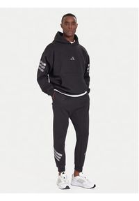 Adidas - adidas Bluza Future Icons 3-Stripes JX1956 Czarny Regular Fit. Kolor: czarny. Materiał: bawełna, syntetyk #4