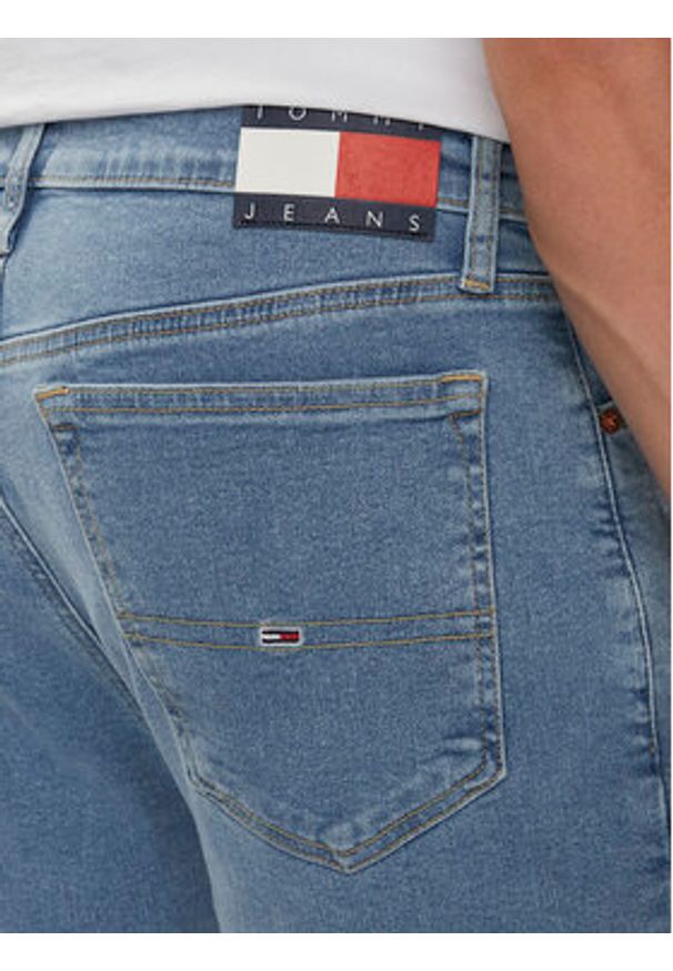 Tommy Jeans Jeansy Simon DM0DM18771 Niebieski Skinny Fit. Kolor: niebieski