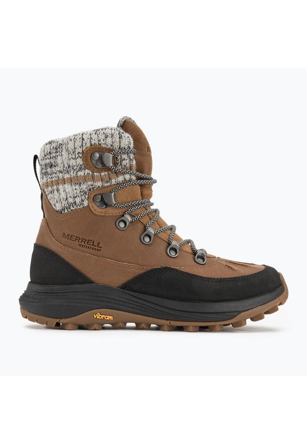 Śniegowce damskie Merrell Siren 4 Thermo Mid Zip WP. Kolor: brązowy. Sezon: zima. Styl: sportowy
