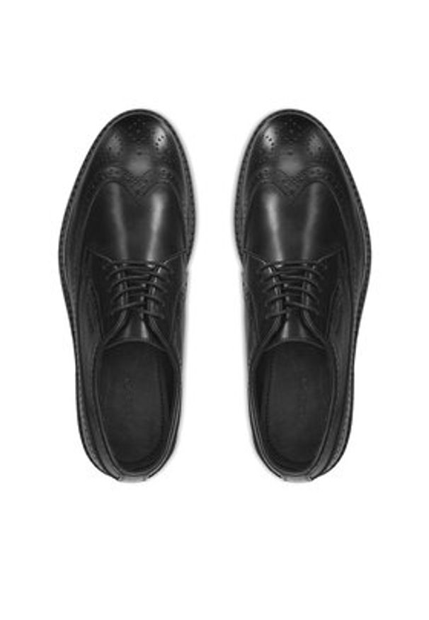 GANT - Gant Półbuty 32631190 Czarny. Kolor: czarny. Materiał: skóra